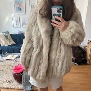 Fur coat